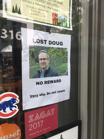 Lost Doug - Reward - Do Not Chase