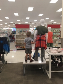 Lost my kid in Target found him here