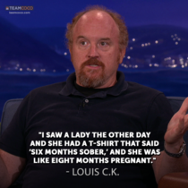 Louis CK Loves People-Watching