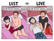 Love vs Lust