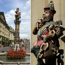 Lovely public fountains we have here in Switzerland - worth a lifetime of nightmares