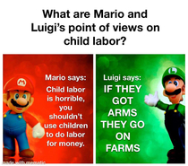 Luigi spitting some facts