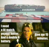 MacGyver could do it