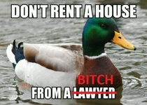 Made a post yesterday saying not to rent from a lawyer I apologize to all lawyers Recent events have caused me to adjust it slightly 