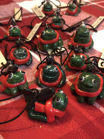 Made Missile Toads for the family this year
