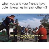 Making nicknames for friends