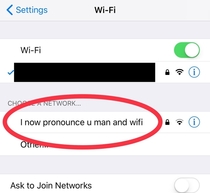 Man and WiFi