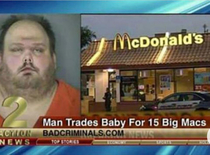 Man does love his big macs