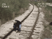 Man hit by a train