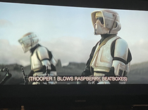 Mandalorian subtitle guy went a bit rogue on this scene