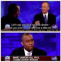 Marc Lamont Hill PhD Way to go Bill