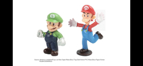 Mario seems taller