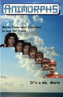 Marisa Tomei must animorph into her anagram its a me - Mario