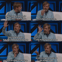 Mark Hamill remembering Carrie Fisher