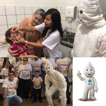 Mascot for Vaccines in Brazil