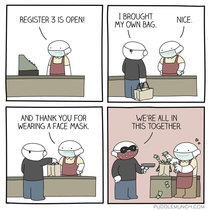 Masked shopping