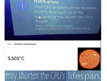 May shorten the CPUs lifespan