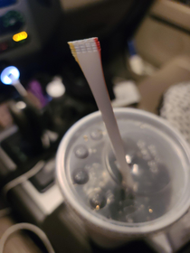 McDonalds just gave me the cruelest straw
