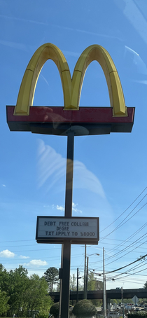 McDonalds Will Pay For Your College Degre 