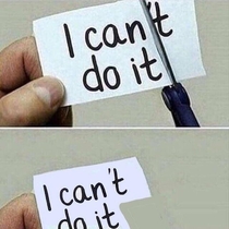 Me every time someone tries to motivate me