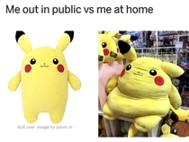 Me out in public vs me at home