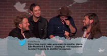 Mean Tweet for Mumford and Sons
