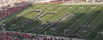 Meanwhile at the halftime of the Peach Bowl