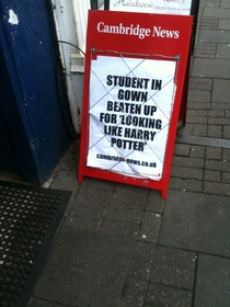 Meanwhile in Cambridge England