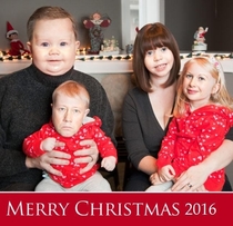 Merry christmas family face swap