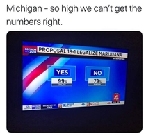 Michigan Marijuana Proposal Results