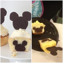 Mickey Cupcakes