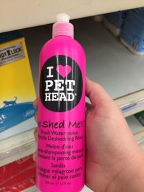 Might not be the best name for a brand of dog shampoo