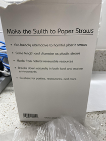 Mike Tyson supplies the straws to my hospital
