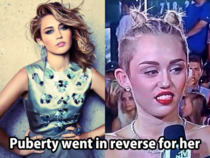 Miley Cyrus and Puberty