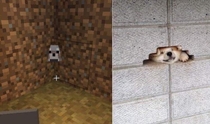 Minecraft vs the real world