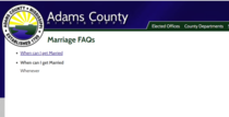 Mississippi County Website FAQ - Marriage