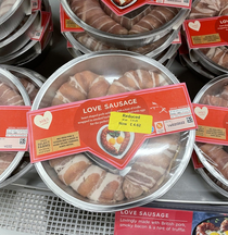 Mmm reduced love sausage