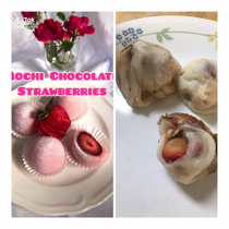 Mochi chocolate strawberries gtc