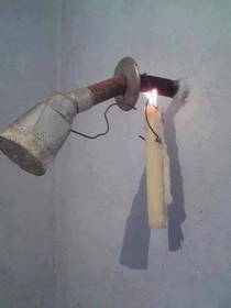 Modern hot shower