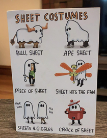 Mom sent me a pleasant Halloween card