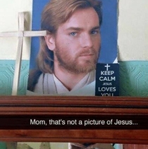 Mom thats not a picture of Jesus