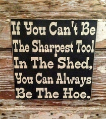Momma always said