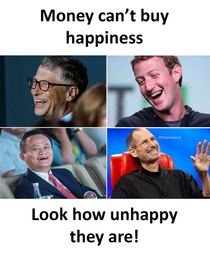 Money Cant buy happiness