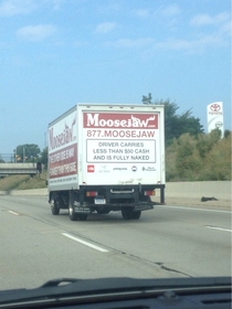 Moosejaw truck driver seems like a pretty good gig