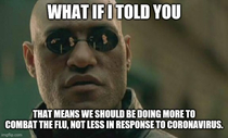 moRe PeOpLE die of tHe CoMmon FlU eVErY year ThAn COVID-