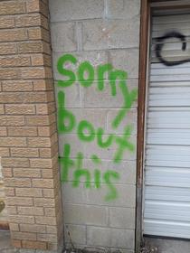 Most Canadian graffiti ever