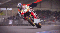 MotoGP with some Special FX added
