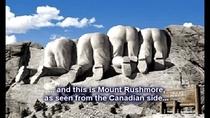 Mount Rushmore from the Canadian Side