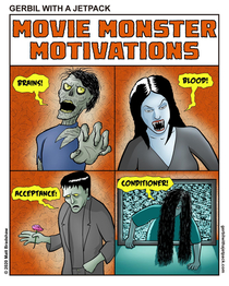 Movie Monster Motivations 