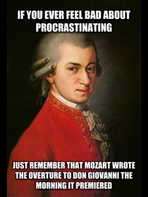 Mozart---just keeping it in perspective